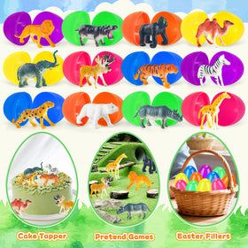 ZIRSENG dinosaur figurines closeup shows detailed, kid-friendly prehistoric characters.