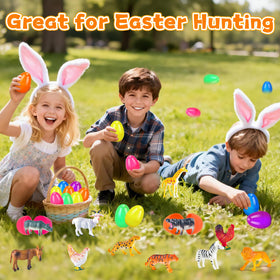 ZIRSENG eggs help parents organize hunts and fun activities.