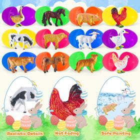 ZIRSENG eco-friendly eggs provide safe, reusable Easter fun.