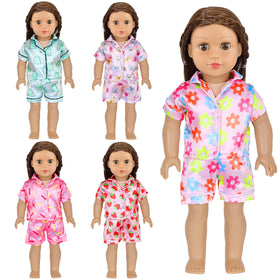 ZITA ELEMENT dinosaur-print top adds imaginative style for 14-18 inch dolls