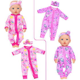 ZITA ELEMENT 14-18 inch doll accessories image highlights versatile wardrobe options.