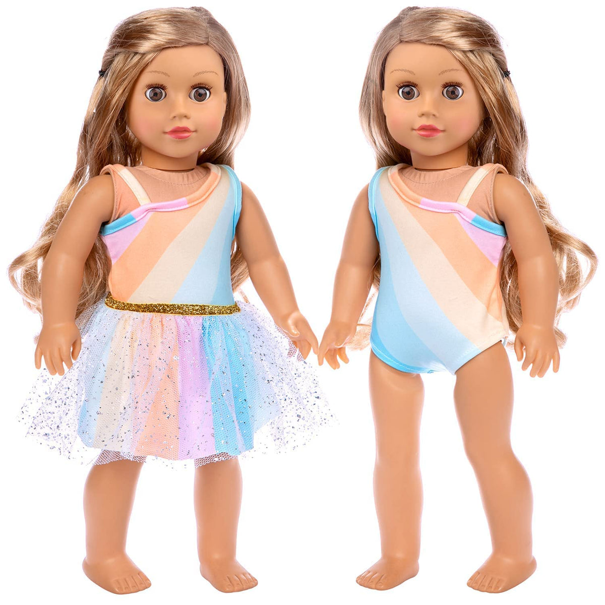 ZITA ELEMENT packaging noting 11 items, dolls not included