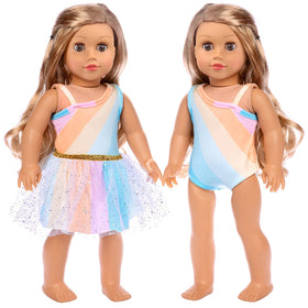 ZITA ELEMENT packaging noting 11 items, dolls not included