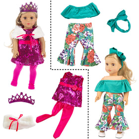 ZITA ELEMENT handmade doll clothes showcase quality stitching and detail.