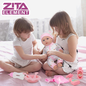 ZITA ELEMENT three tableware items encourage sharing pretend meals.