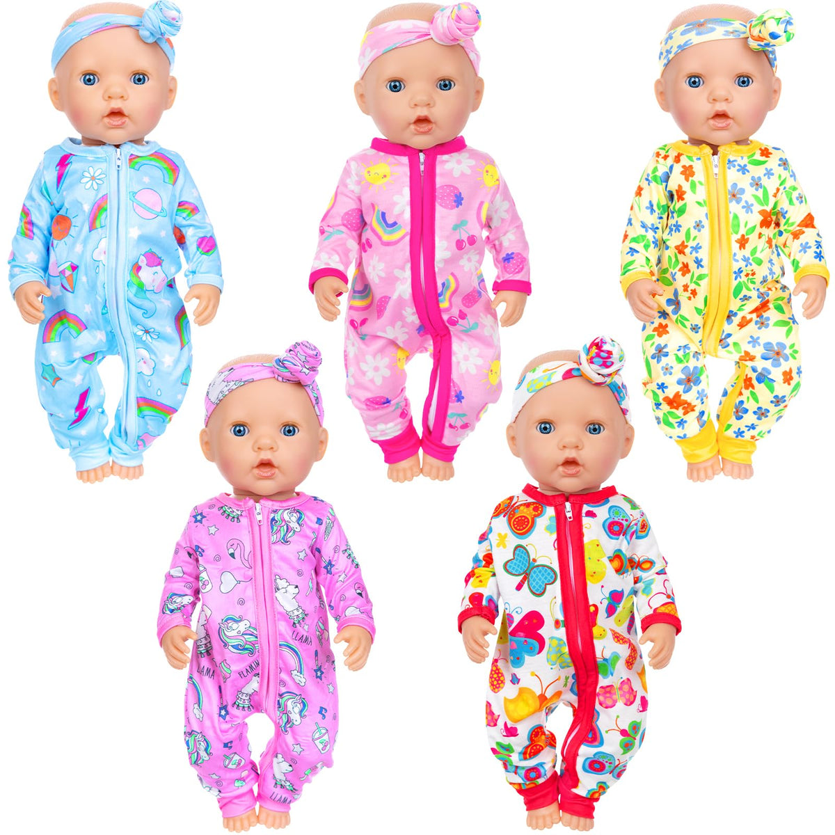 ZITA ELEMENT strawberry rainbow pink jumpsuit, adds bright storytelling to playtime.