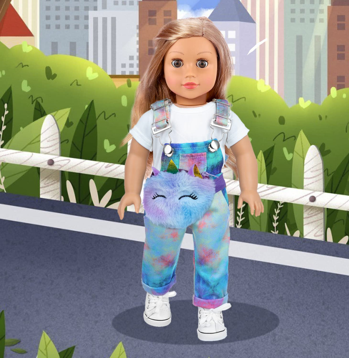 ZITA ELEMENT toy laptop for dolls portable pretend tech for playtime.
