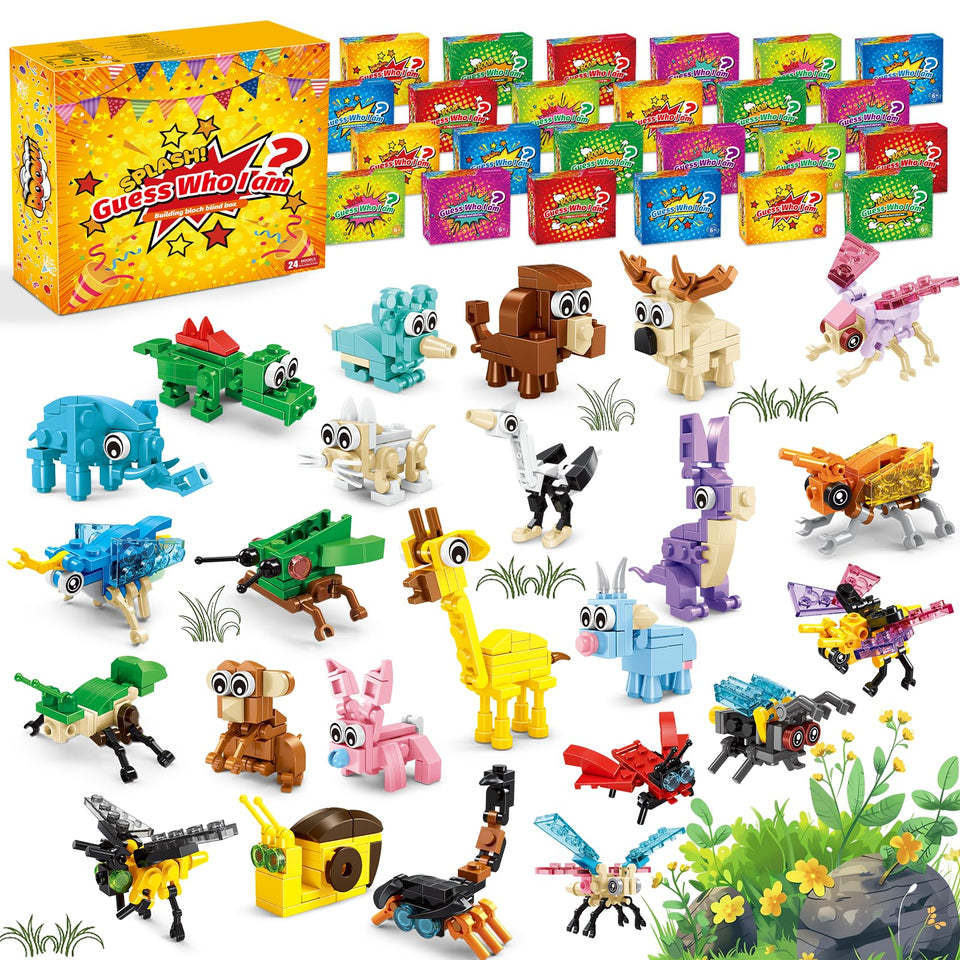 Zitetbolo elk animal building model for creative play and fine motor skills.