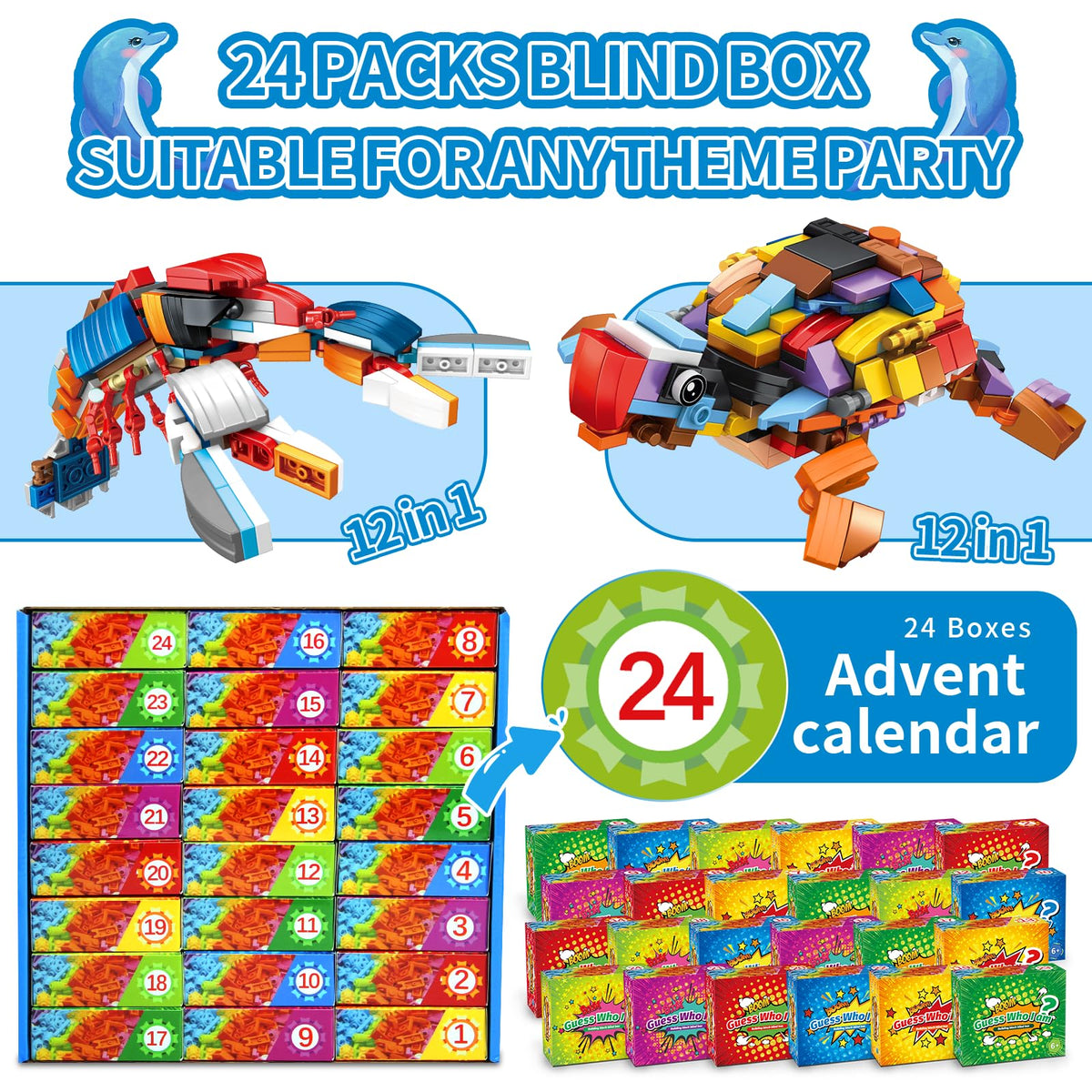Zitetbolo colorful animal figures support color and shape recognition in kids.