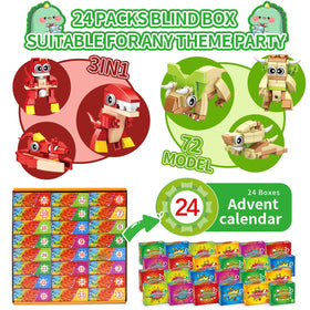 Zitetbolo ABS dinosaur blocks with smooth edges for safe play.