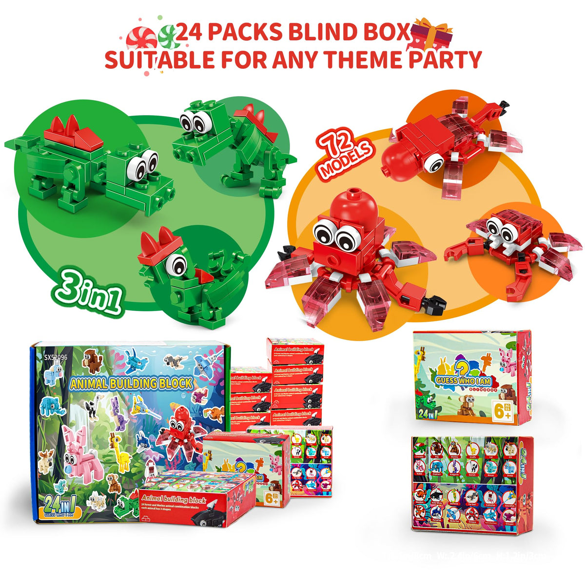 Zitetbolo instruction manual included to guide easy builds and guided play.