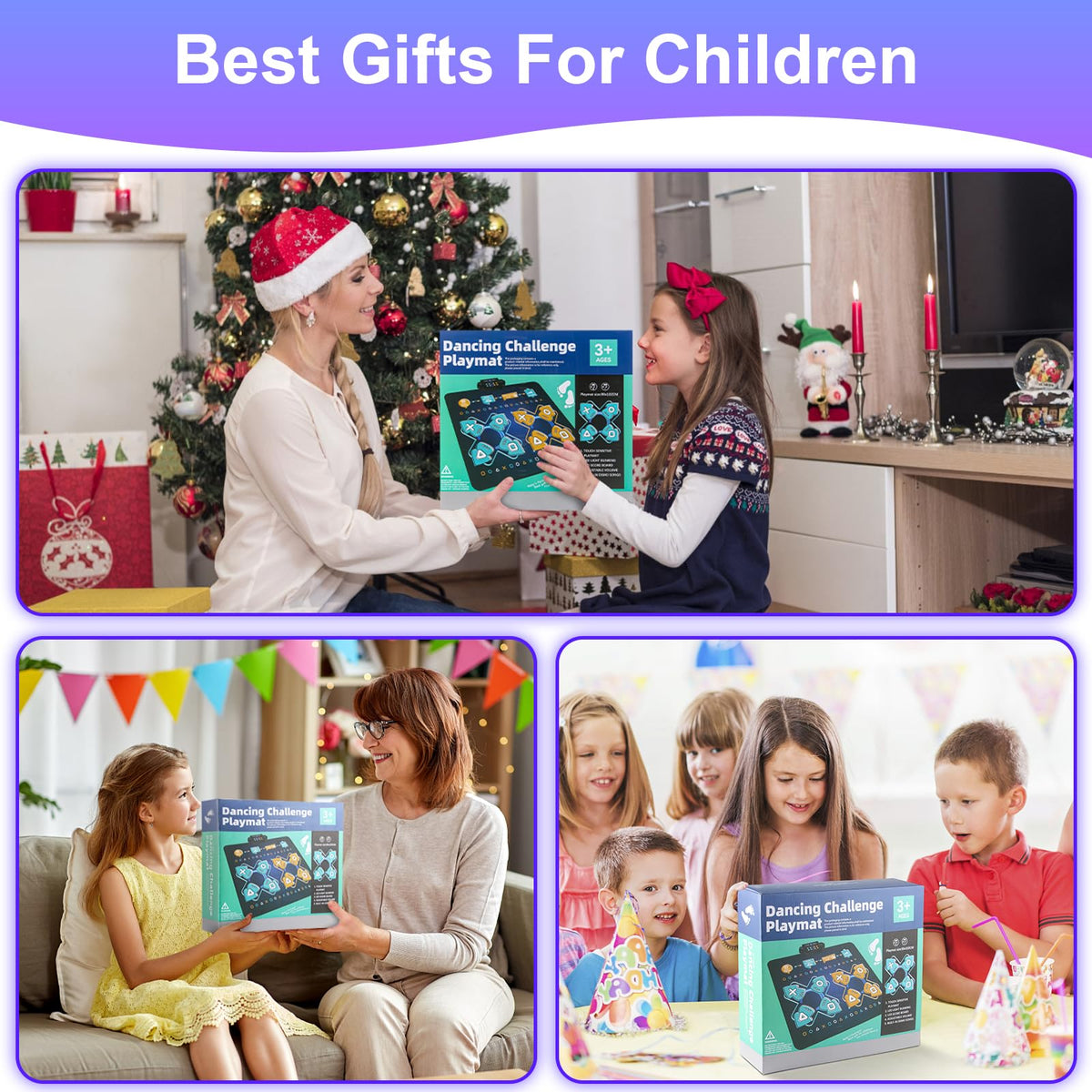 Zitranse dance mat kids playing captures energetic interactive movement