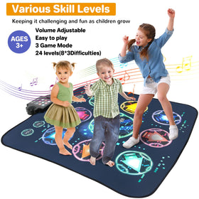 Zitranse Dance Mat with soft anti-slip padding for safety.