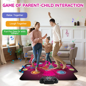 Zitranse electronic dance mat Bluetooth connectivity for wireless music play.