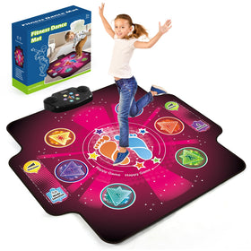 Zitranse electronic dance mat with light-up 6-button for rhythm-based play and active exercise.