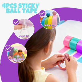 ZiZa Nano Tape Bubble Kit bubbles in action during play