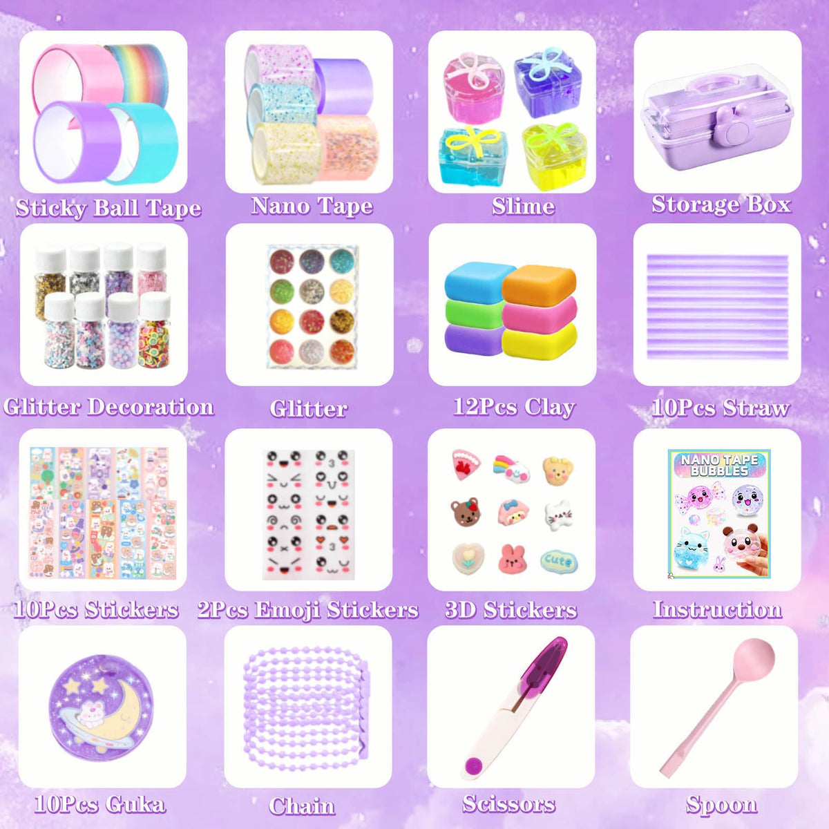 ZiZa Nano Tape Bubble Kit rolls displayed for quick creative bursts