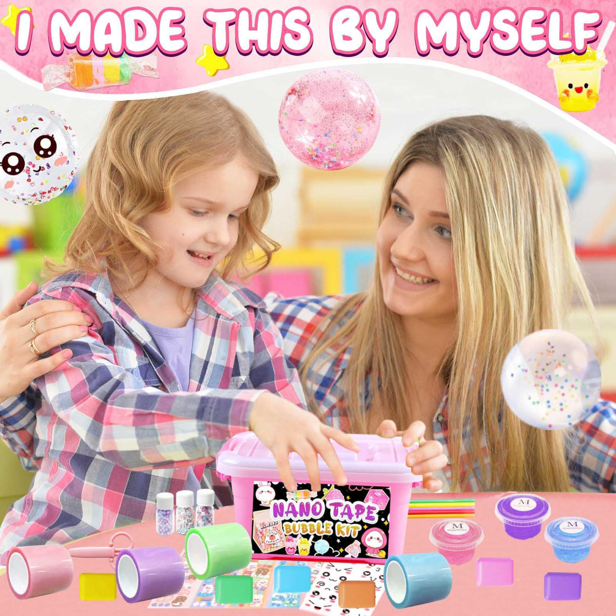 ZiZa Nano Tape Bubble Kit supports relaxation during busy days
