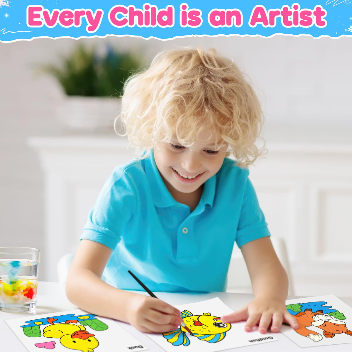 ZIZZ princess pages feature bleed-resistant paper for bold, vibrant colors.