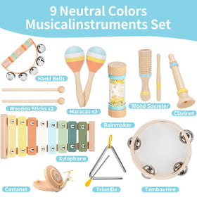 ZJEFUNS hand bells – bright tones support listening skills and group play.