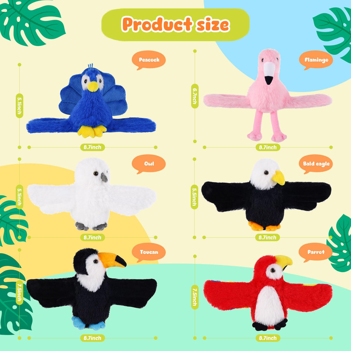 ZJoey bird slap bracelet on wrist offers quick, secure wear for kids.