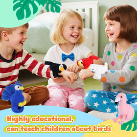 ZJoey bird bracelets decorate cups or cans for lively party tables.
