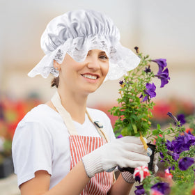 ZJoey pioneer bonnet for women adds frill and period charm