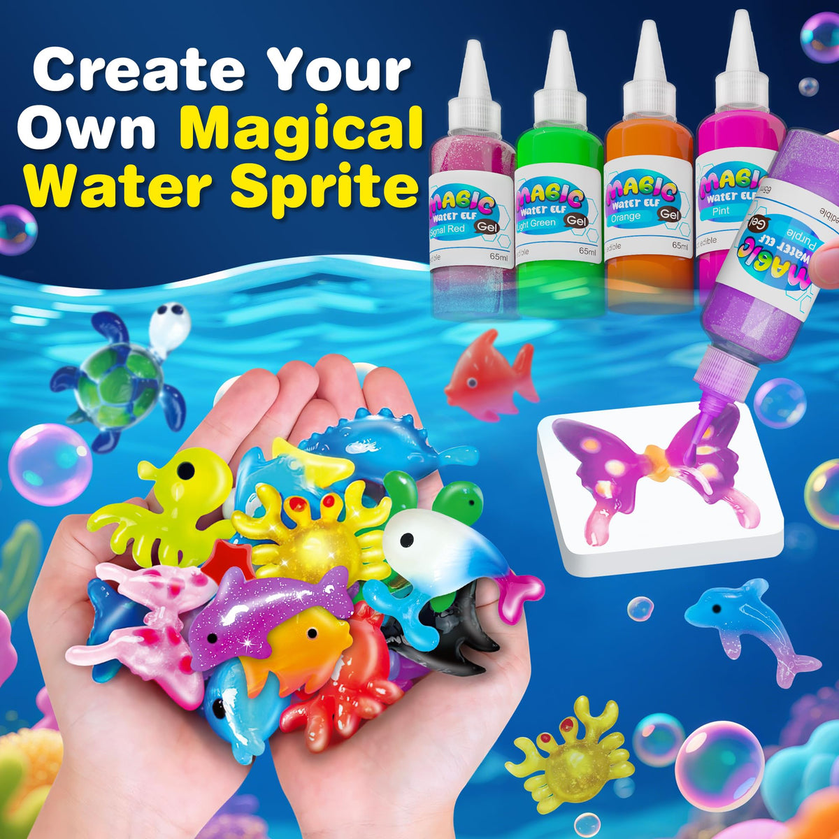 ZJYY Magic Water Elf Kit nets enable easy handling and play