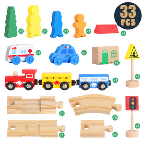 ZKKEIIE premium solid wood construction for durable play