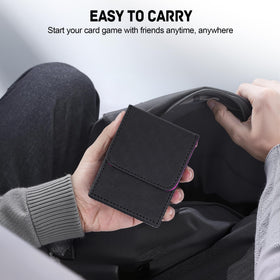 ZLCA high-capacity box fits 80+ double-sleeved or 200+ sleeveless cards
