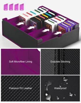 ZLCA MTG storage box uses a magnetic closure for security.
