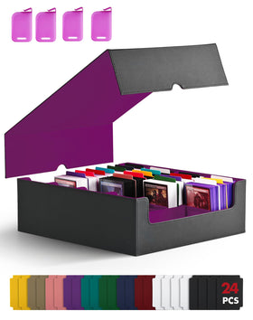 ZLCA card storage box offers massive capacity for MTG collections.