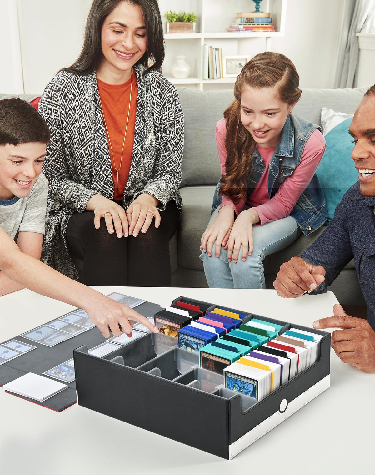 ZLCA multi-use organizer helps keep collectors organized on the go.
