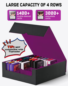 Waterproof outer layer protects cards in the ZLCA box.