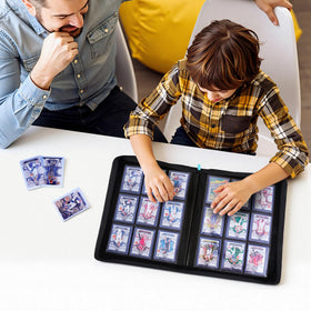 ZLCA Top Loader Binder supports MTG, TCG, Yugioh, and sport cards for versatility.