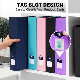 ZLCA Top Loader Binder is travel-friendly, ideal for shows and on-the-go storage.