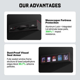 ZLCA box supports Top Loaders while preserving card condition during storage
