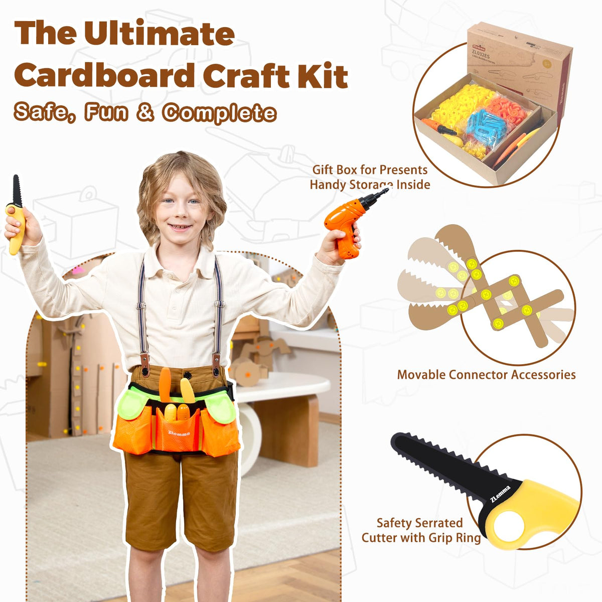 ZLemma reusable gift box doubles as organized storage