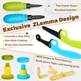 ZLemma crease-roller helps create clean folds for neat cardboard projects.