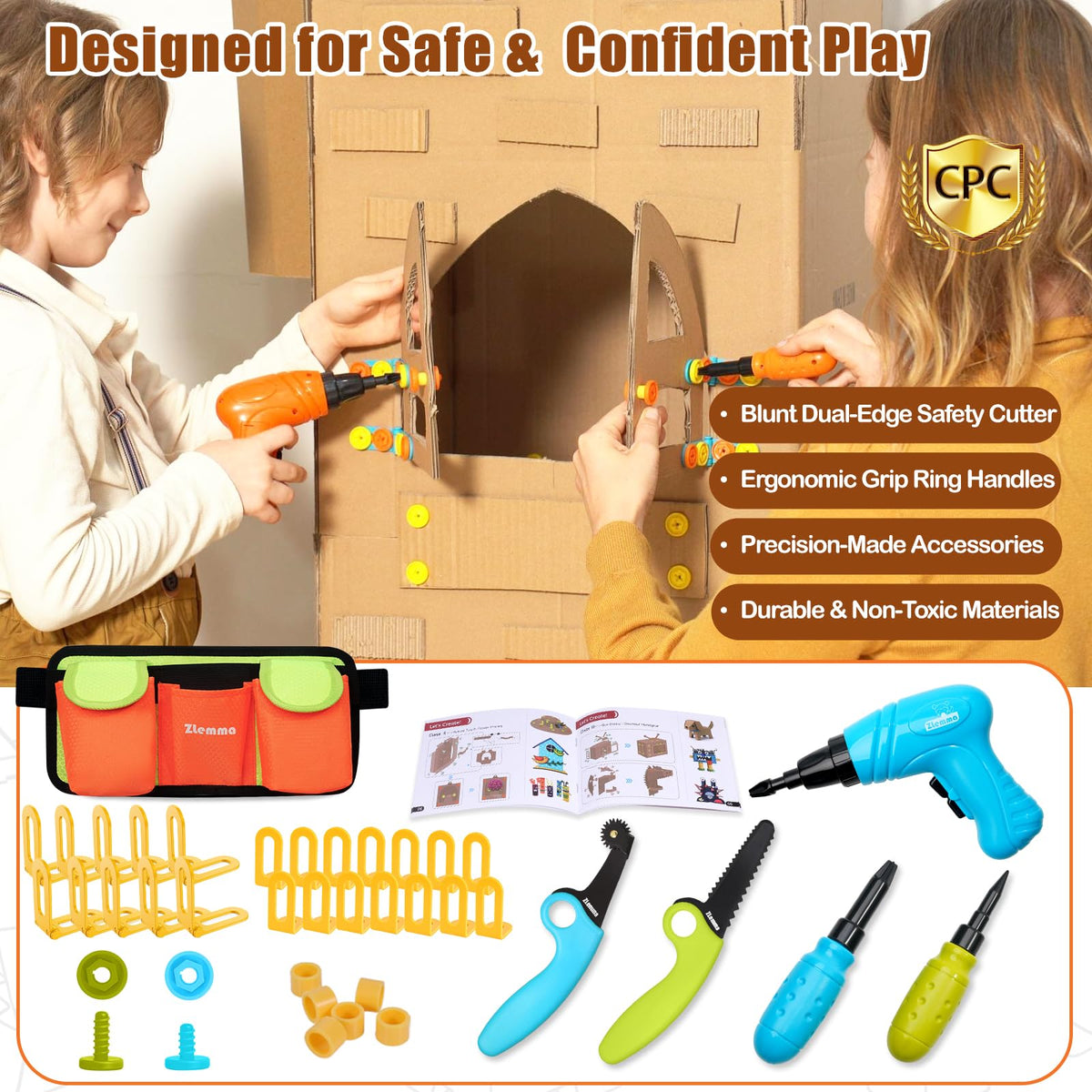 ZLemma kraft gift box doubles as storage and teaches reuse