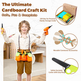 ZLemma reusable-cardboard-gift-box doubles as organized storage.