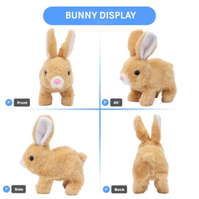 Zloeoa Bunny plush tail for realistic cuteness and charm.