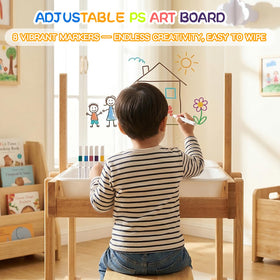 ZMLBTF montessori-sensory-table supports hands-on learning and creative exploration.