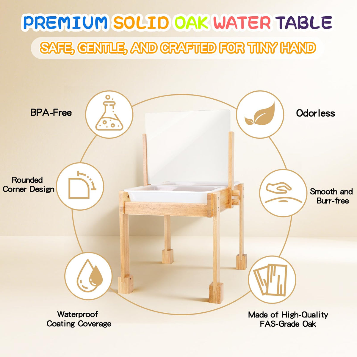 ZMLBTF waterproof-cover protects the table from sun, rain, and dust.