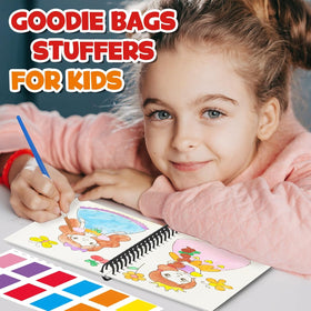 ZMLM 24 water color books with kids coloring action, classroom-friendly