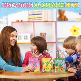ZMLM eight-color stacking crayons boost creativity during crafts and group play.