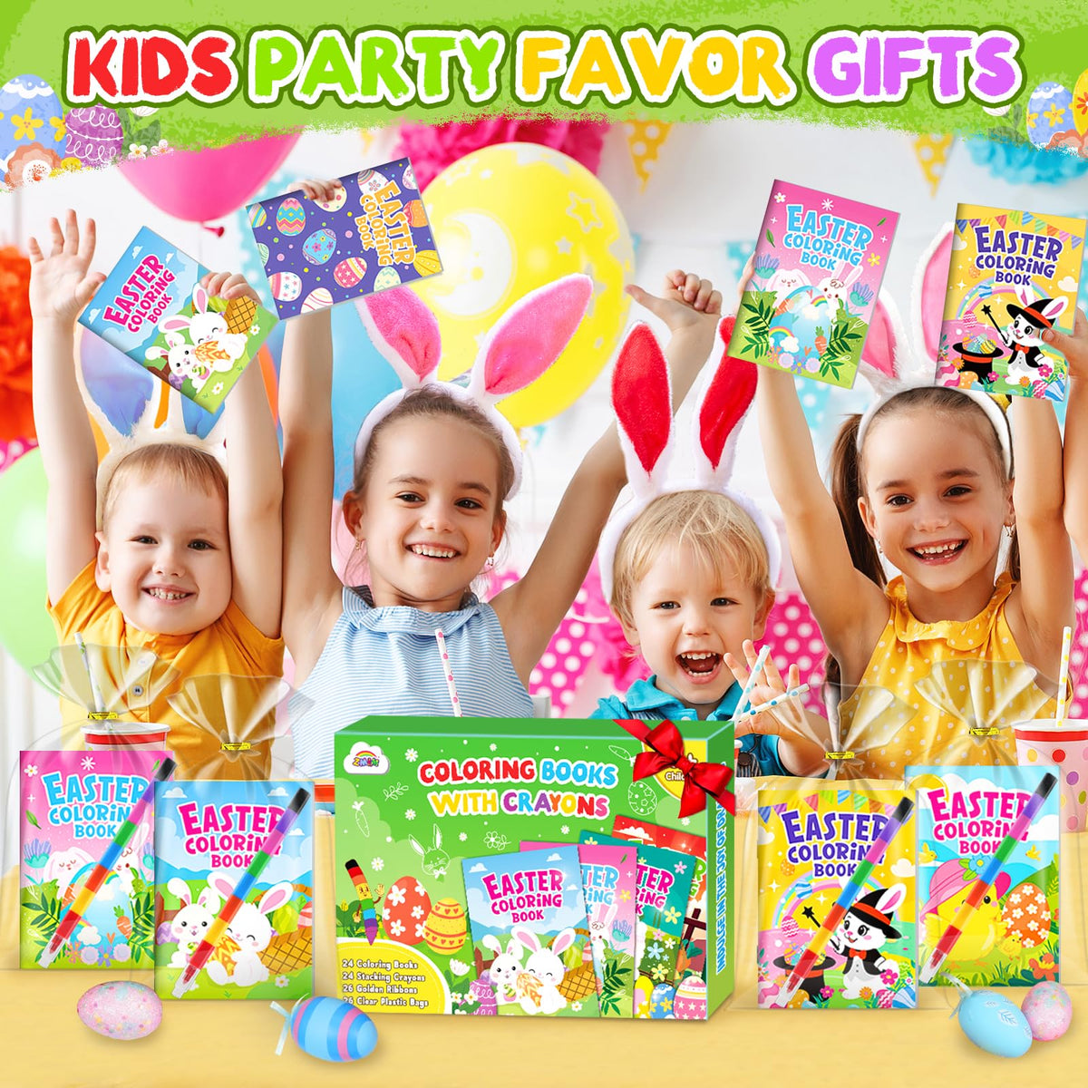 ZMLM compact coloring books and 7 inch crayons travel friendly