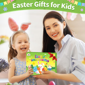 ZMLM rainbow colors spark kids creativity during Easter activities.