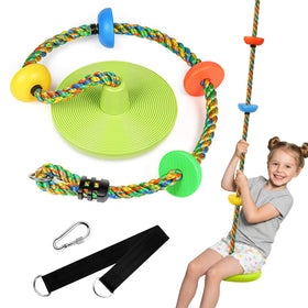 ZNCMRR children-playing-outdoor-swing enhances balance and confidence.