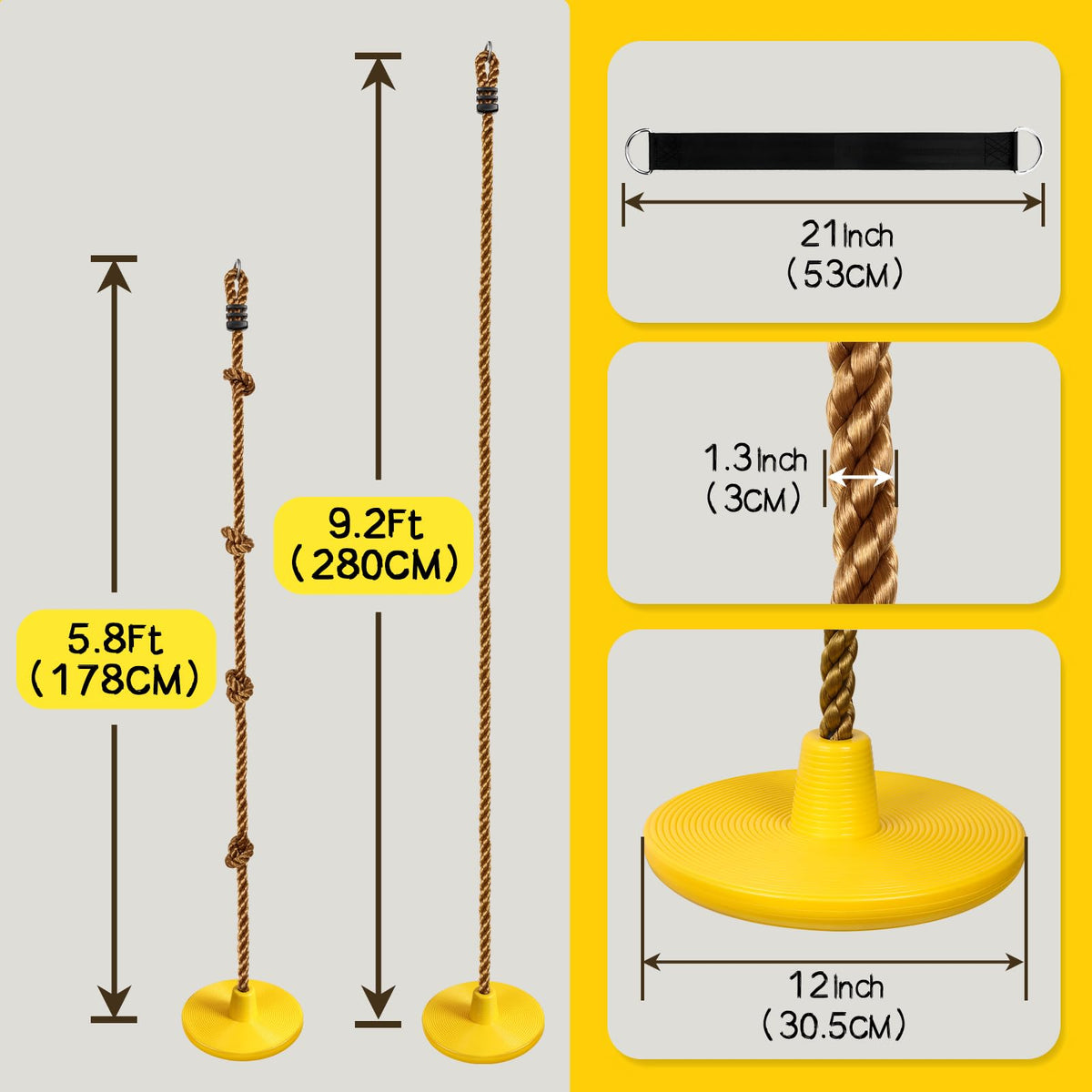 ZNCMRR adjustable-length design adapts for different ages and spaces.